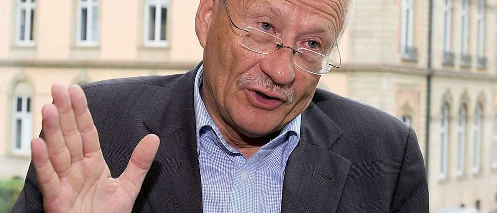 Will das Projekt Stuttgart 21 nicht mehr vertreten: SPD-Mann Wolfgang Drexler.
