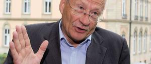 Will das Projekt Stuttgart 21 nicht mehr vertreten: SPD-Mann Wolfgang Drexler.