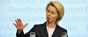Arbeitsministerin Ursula von der Leyen.