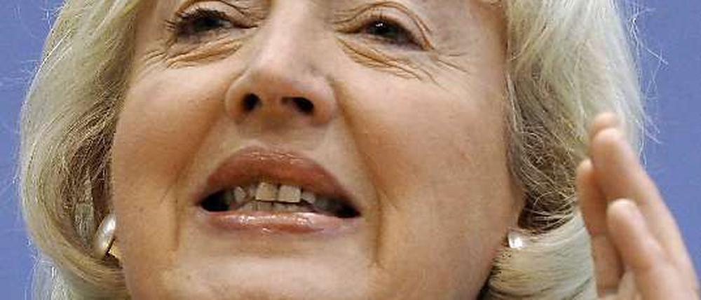 Renate Schmidt, Bundesfamilienministerin a.D.