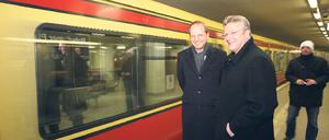 Chefsache. Henkel (r.) wird als Spitzenkandidat gehandelt, Parteivize Heilmann werden kaum Chancen gegeben. 