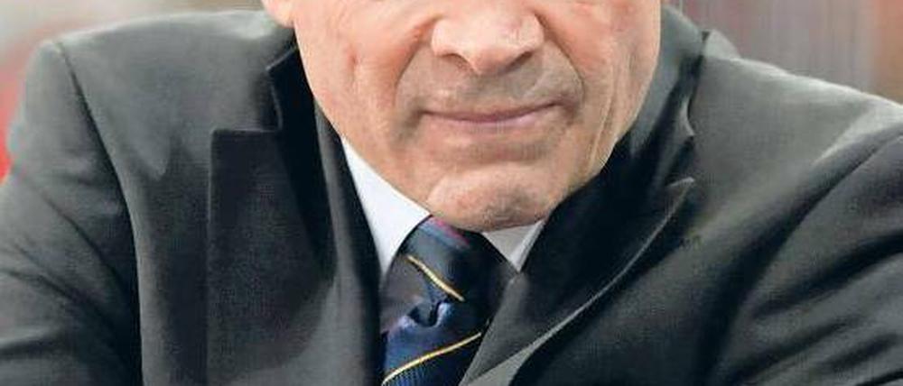 Ducken vor dem nächsten Sturm. Harold Kreis ist auf schwieriger Mission.