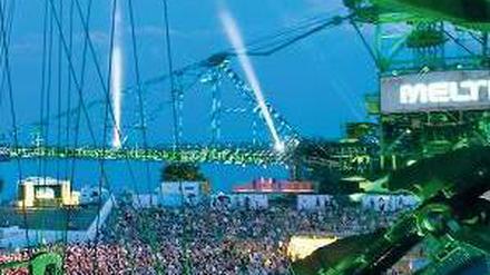Stromfresser. Ein Festival wie das Melt, auf dem in der Baggerstadt Ferropolis bei Gräfenhainichen Elektro- und Rockbands spielen, hat die CO2-Bilanz einer Kleinstadt. 