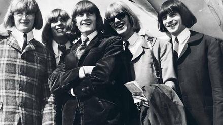 Nur echt mit Prinz-Eisenherz-Frisur. Die Lords um Sänger Ulli Günther (Mitte) waren die erfolgreichste deutsche Beatband. Foto: Ullstein