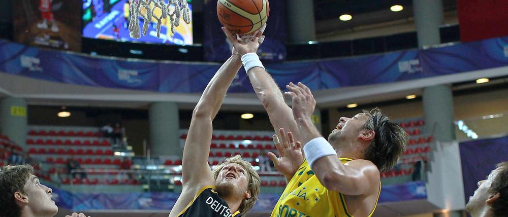 Gegen Australien war für die deutschen Basketballer nichts zu holen.
