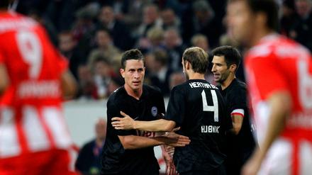 Die Hertha hat wieder Grund zum Jubeln.