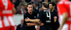 Die Hertha hat wieder Grund zum Jubeln.