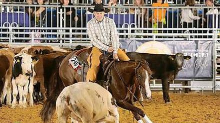 Westernheld auf Zeit. Die Americana in August, die größte Westernmesse Deutschlands, ging am Sonntag zu Ende.