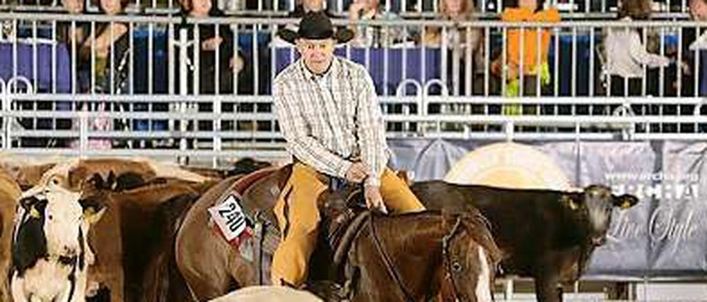 Westernheld auf Zeit. Die Americana in August, die größte Westernmesse Deutschlands, ging am Sonntag zu Ende.