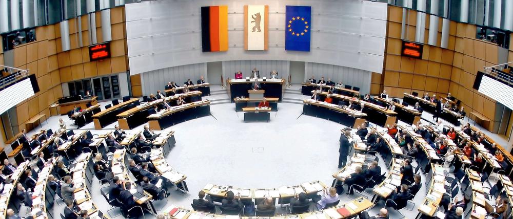Das Berliner Abgeordnetenhaus.