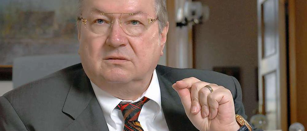 Freund klarer Worte: Neuköllns Bürgermeister Heinz Buschkowsky (SPD).