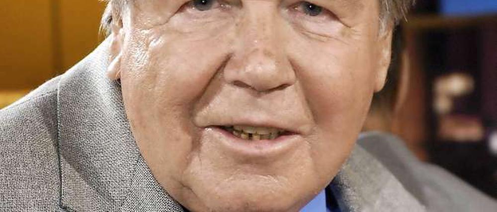 Der Journalist Lothar Loewe, 1929 – 2010.