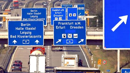 Straßennetz für Exporte.