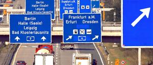 Straßennetz für Exporte.