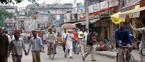 Unterwegs auf den Straßen Indiens.