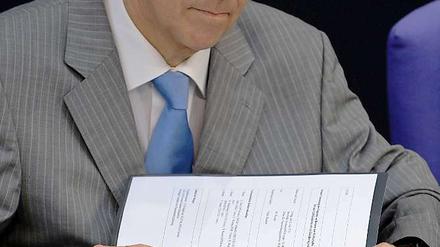 Finanzminister Schäuble (CDU) will, dass der Bund die Griebnitzsee-Grundstücke zum Höchstpreis veräußert.