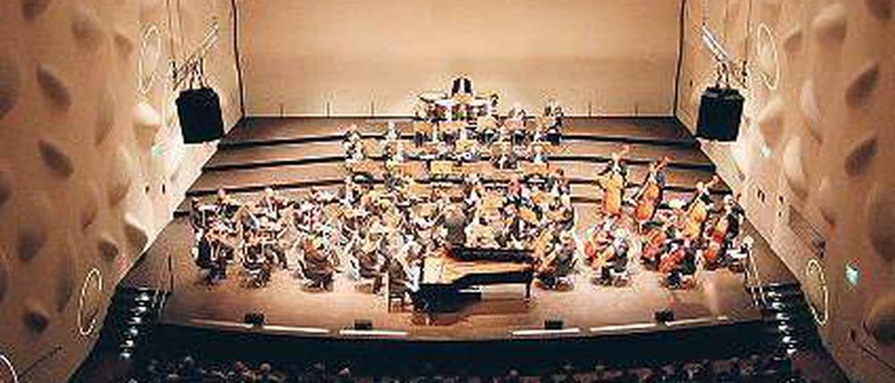 Akustik mit Noppen. Der Potsdamer Nikolaisaal wird zehn. Foto: ddp