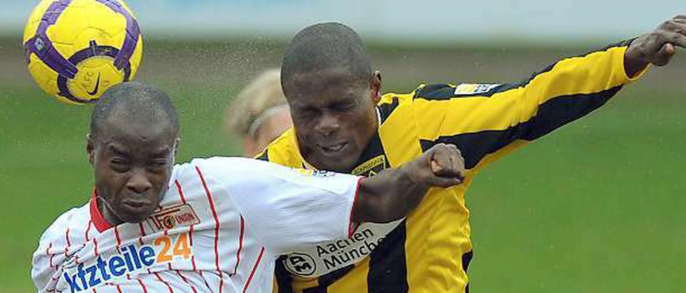 An Aachen hat der 1. FC Union gute Erinnerungen. Hier gelang in der vergangenen Saison der höchste Sieg – 4:1 gewannen die "Eisernen" auf dem neuen Tivoli.