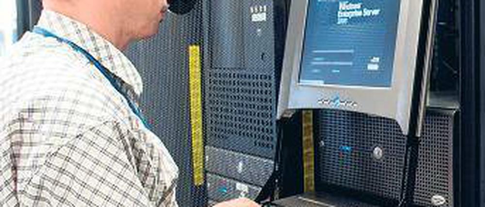 Nachholbedarf. Nach der Krise investieren Firmen verstärkt in Großcomputer. Foto: ddp