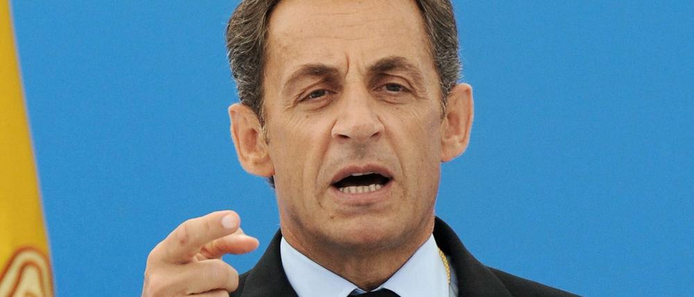 Frankreichs Präsident Nicolas Sarkozy