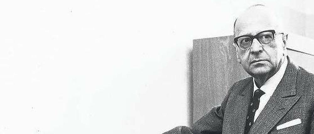 Spurensuche. An der Universität Columbia ist die Frankfurter Schule im Exil heute vergessen. Der amerikanische Historiker Thomas Wheatland ruft das Wirken Horkheimers (im Bild) und Adornos in Erinnerung – und setzt einen neuen Akzent.