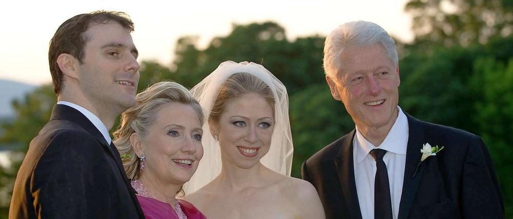 Eines der wenigen offiziellen Fotos von der Hochzeit. 