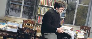 Der Luxus zu lesen. Ziehen sich deutsche Forscher in die Bibliothek zurück, hören sie oft den Vorwurf, sie fehlten beim Einwerben von Forschungsgeldern. 