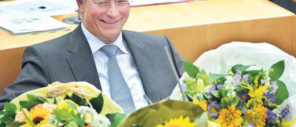 Landtagspräsident Uhlenberg. Foto: dpa