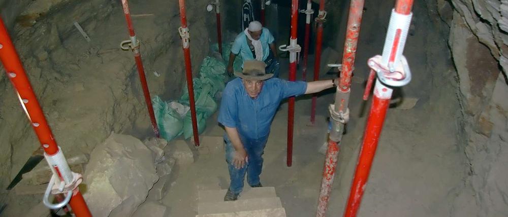 Zahi Hawass, Chef der ägyptischen Altertümerverwaltung. - 