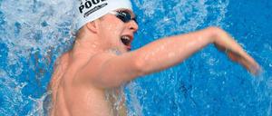 Schulterfrei. Schwimmer sehen nicht mehr aus wie überdimensionale Wurstpellen. High-Tech-Anzüge sind verboten.Foto: dpa