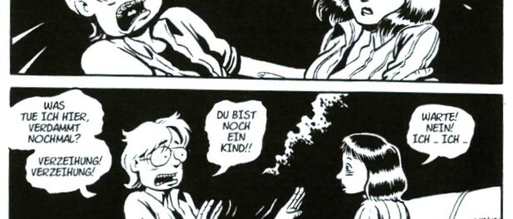 Ich und Ich. Eine Szene aus dem besprochenen Band.
