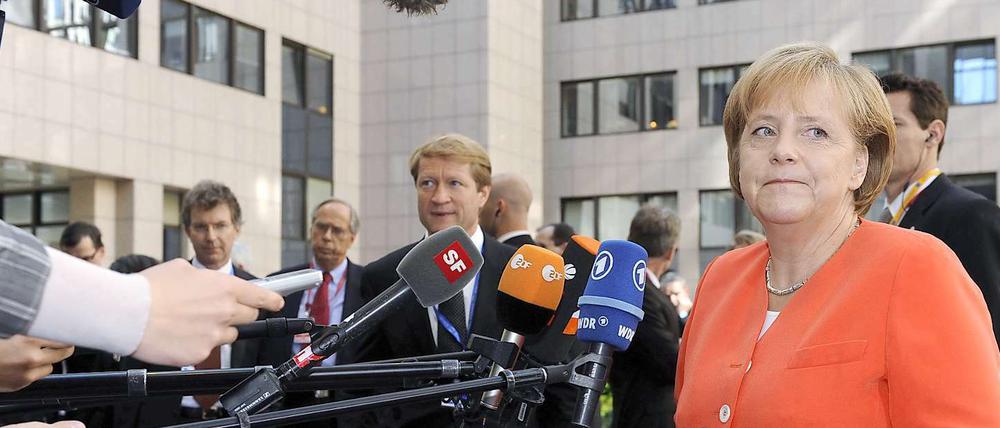 Geduldig: Bundeskanzlerin Angela Merkel