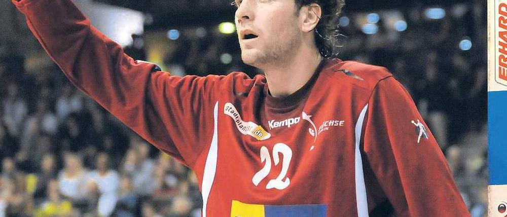Silvio Heinevetter, 25, spielt seit Saisonbeginn für die Füchse.