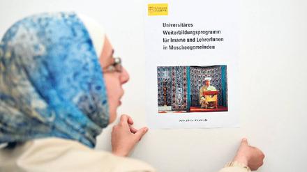 Anfänge. An der Uni Osnabrück werden islamische Seelsorger weitergebildet. Foto: dpa