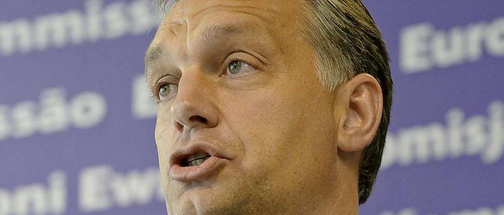 Ungarns Regierungschef Viktor Orban hat im Parlament eine Zwei-Drittel-Mehrheit, die für Verfassungsänderungen nötig ist.