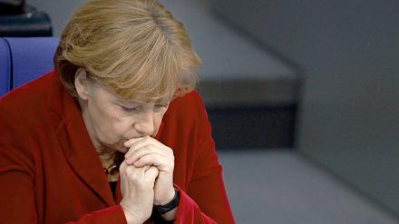 Den Kompass verloren? Angela Merkel ist in der Krise.