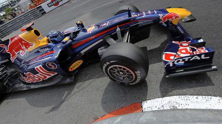 Sebastian Vettel im Red Bull.