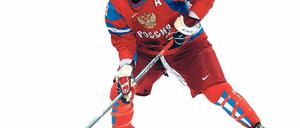 Laut am Schläger. Der Russe Alexander Owetschkin zählt zu den extrovertierteren NHL-Profis.