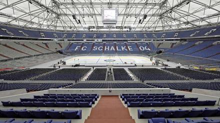 Viel vorgenommen haben sich die deutschen Eishockeyspieler bei dieser WM. Los geht's in der riesigen Arena Auf Schalke.