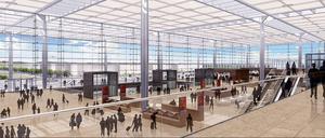 So könnte es einmal aussehen: Ein Terminal der Superlative.