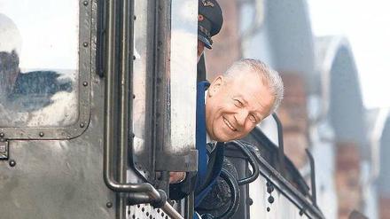 Hans Dampf. Bahn-Chef Rüdiger Grube will in England groß einsteigen.