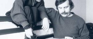 Ankunft im Westen. Die spätere Literaturnobelpreisträgerin Herta Müller und Richard Wagner, 1987 im Durchgangslager Nürnberg.