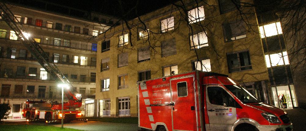 Krankenhausbrand