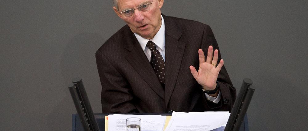 Bundestag - Schäuble
