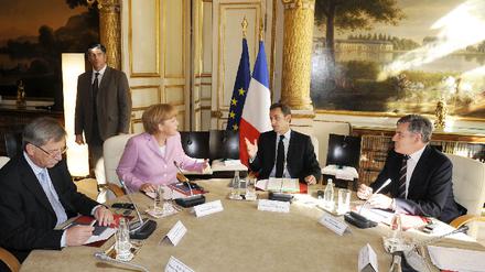 Finanzkrisengipfel in Paris