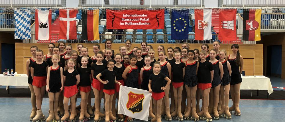 Medaillensammler. Insgesamt 16-mal Edelmetall gewann der ESV Lok Potsdam bei seinem Sanssouci-Pokal - das brachte Platz zwei in der Teamwertung.