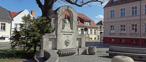 Stadtzentrum in Teltow.