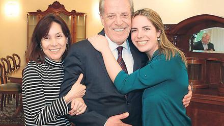 Familienbande. Für Manuel Antonio Mejía Dalmau ist es die erste Stelle als Botschafter. Nach Potsdam ist er mit seiner Frau Maria Teresa und Tochter Manuela gezogen.
