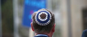 Aktion gegen Antisemitismus: Potsdam trägt Kippa.