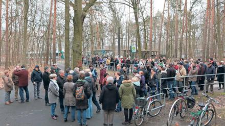 Ärger. Viele Anwohner sind mit den Plänen für den Campus nicht zufrieden.